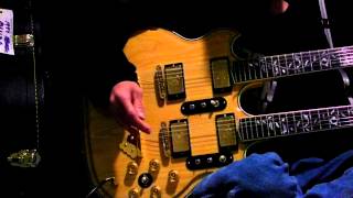 Video thumbnail for ibanez  2670 artwood twin doubleneck electric guitar 1976 by Earl Kayoss