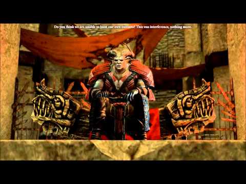 Dragon Age 2: first encounter with Arishok