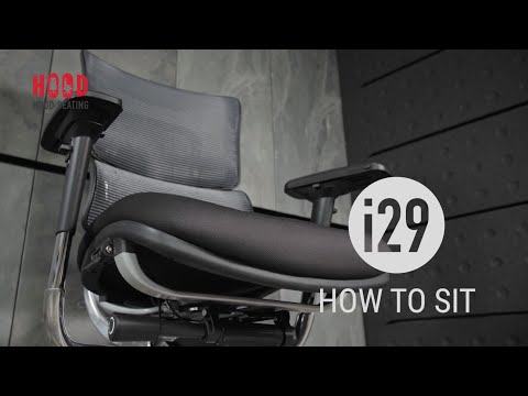 Hood I29 24 Hour Ergonomic Mesh Office Chair with Headrest