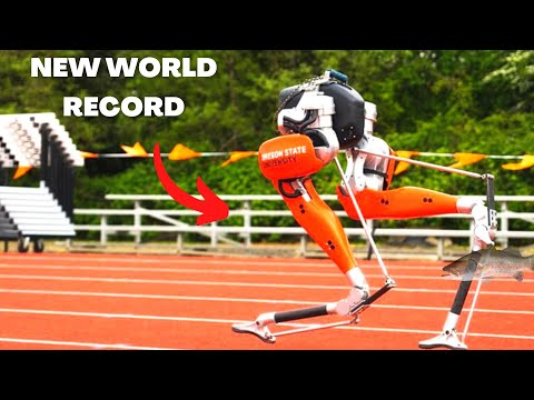 WORLD RECORD! CASSIE BIPEDAL ROBOT SETS GUINNESS WORLD RECORD FOR 100 METERS SPRINT