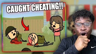 CAUGHT CHEATING RED HANDED GONE WRONG! | Try Not To Laugh Cyanide and Happiness