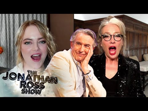 Emmas Stone & Thompson Try To Guess Steve Coogan's Impressions! | The Jonathan Ross Show