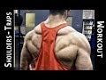 Bodybuiding | Intense shoulder and traps full workout