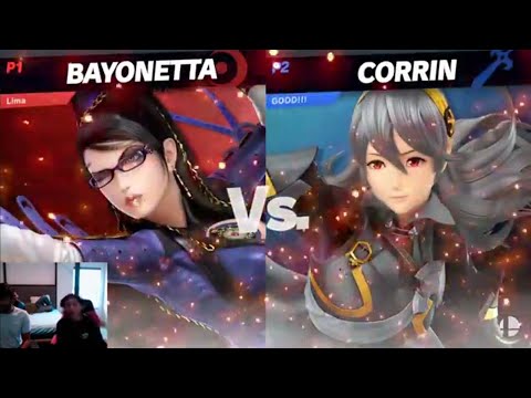 Shadic (Corrin, Peach) vs Lima (Bayonetta, Lucina) - Full Twitch Stream | 23 Nov '22