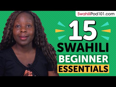 15 Beginner Swahili Videos You Must Watch | Learn Swahili