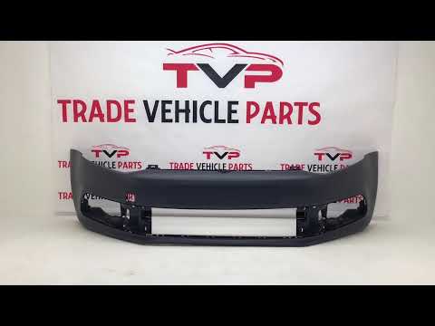 Fits VW Polo 2014-2017 Front Bumper Primed No Pdc Or Washer Hole video
