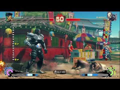 HIROPON [Seth] vs Player19990825 [Bison] SSF4 Japanese Online Ranked Matches - TRUE-HD