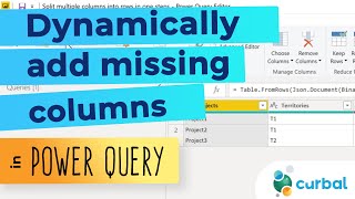 Download the video "Dynamically add missing columns in Power Query"