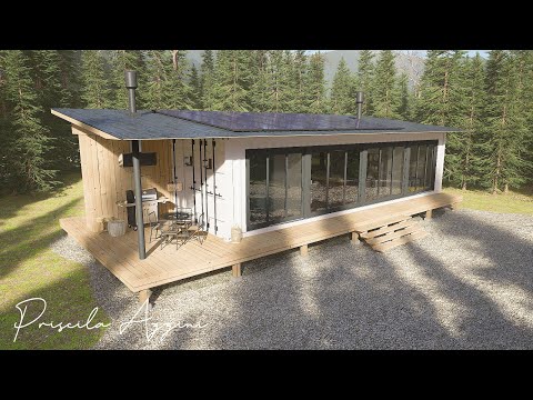 Shipping Container House 3 Bedrooms - Living OFF GRID