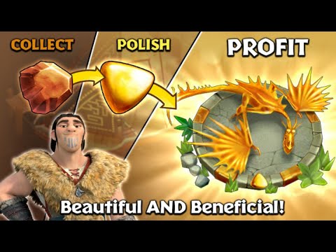 New Dragon Statues - New Decorations - Dragons:Rise of Berk New Snoggletog Update