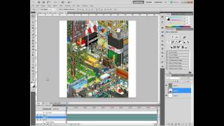 preview picture of video 'Isometric Pixel art tutorial 1 - Basics(frame and colouring) - w/ commentary'