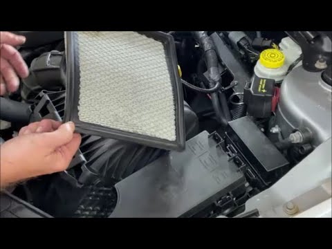 Need some fresh air? Replacing the engine air filter in a Chrysler 200
