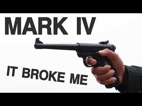 The Ruger Mark IV Broke Me! - MK IV 75th Anniversary Edition Review