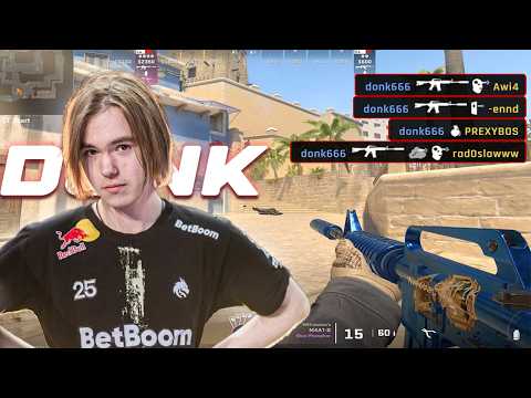 donk 34 Kills In One Of The Toughest Lobbies | 4700 ELO