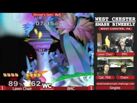 WCS 1-16-2016 Singles Winners Semi: Lawn Chair (Marth) vs BMC (Peach)
