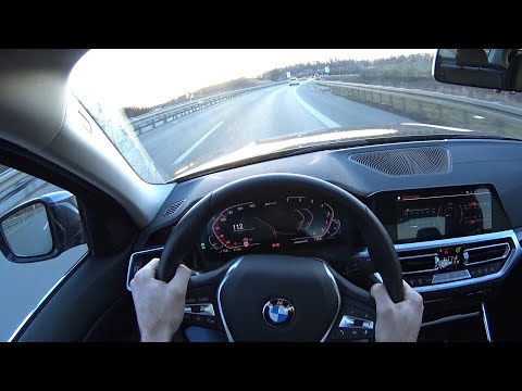 2021 BMW 330e Limousine - short test drive | POV