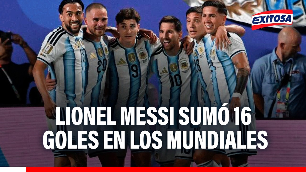 🔴🔵Lio Messi a un gol de ser el máximo goleador de los Mundiales: “Una foto de lo que es la vigencia”
