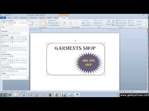 Microsoft Office Word 2010 Minimize and Maximize the Ribbon