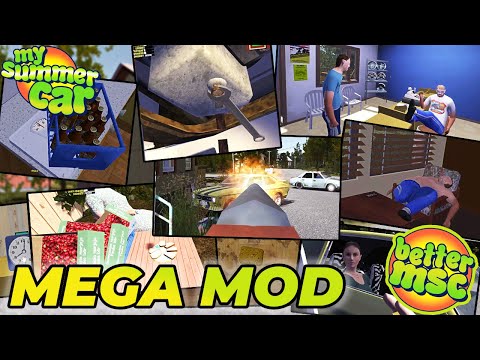 THIS MOD CHANGES EVERYTHING! Better MSC Mod! | My Summer Car #184