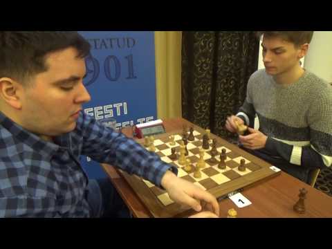 GM Vladimir Onischuk - Lumiste Rene, Rapid chess, Scandinavian defense, PART II