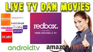 Tons of Great Live TV and Cool Movies with the Official Redbox Android TV App