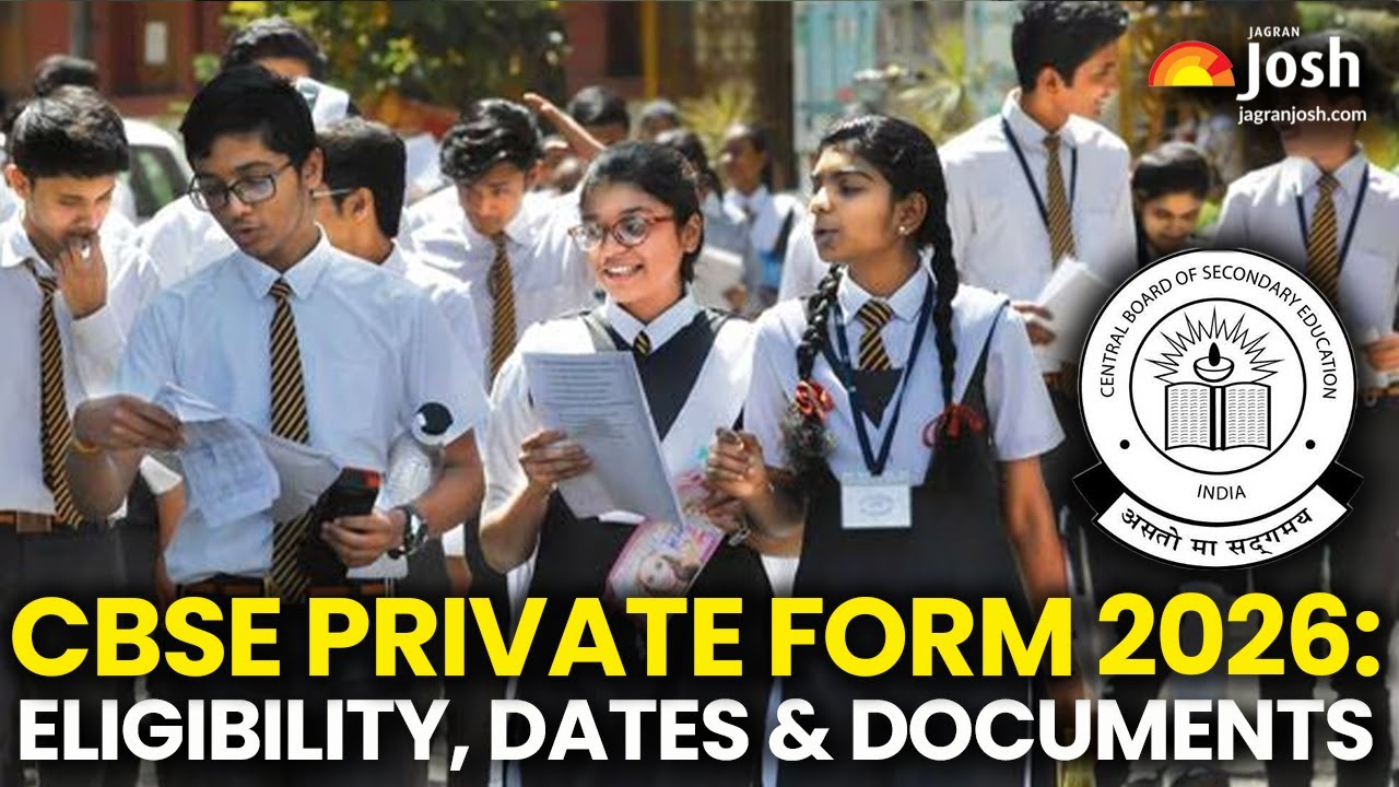 CBSE Board Exam 2026: Class 10, 12 Registration for Private Candidates; How To Apply?