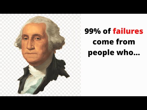 The Most Famous Quotes of George Washington First US President | Powerful Motivational Speech