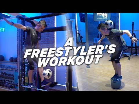 A FREESTYLER'S GYM WORKOUT 🏋