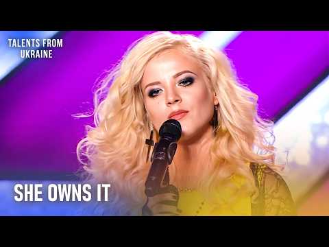 Hot Stage Energy From One Unstoppable Voice | X Factor Ukraine