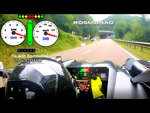 ONBOARD Fausto Bormolini Saint Ursanne Les Rangiers Pure Speed Engine Sound ®