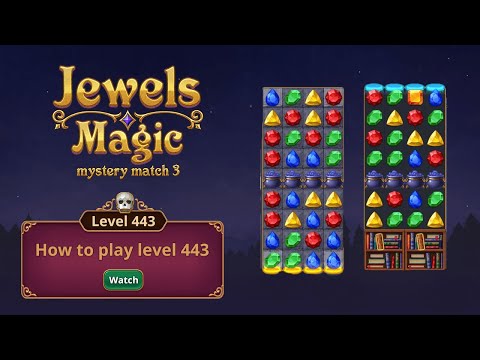 #443 Jewels Magic Mystery Match3