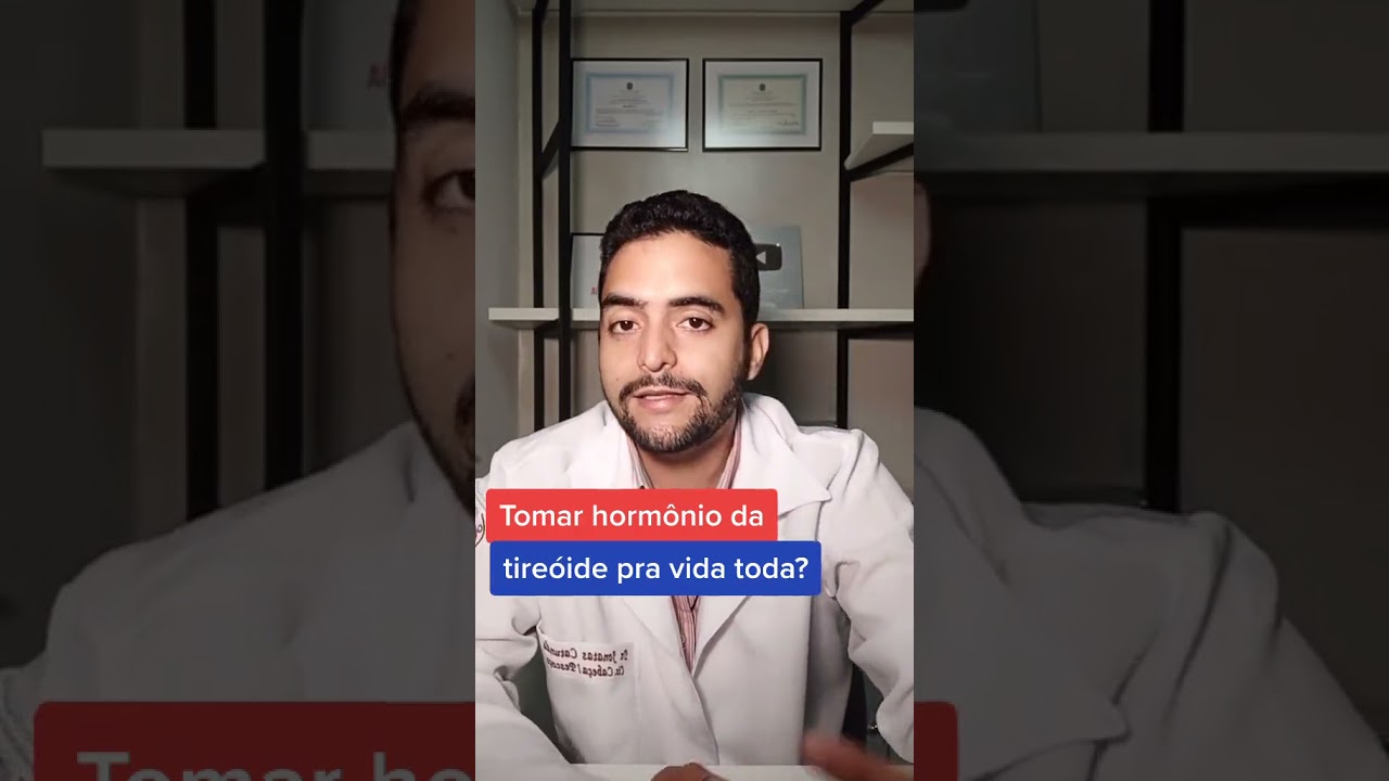 Remédio da tireóide é pra vida toda Levotiroxina, Puran T4, Levoid