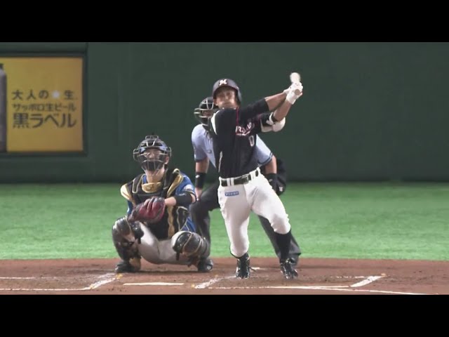 【2回表】絶好調!! マリーンズ・荻野貴が走者一掃の3点タイムリー!! 2019/8/15 F-M