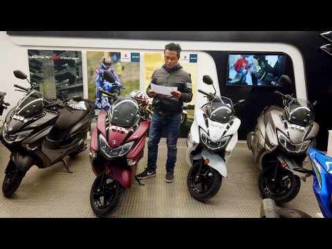 Suzuki Burgman Street 125 BS-6 First Ride