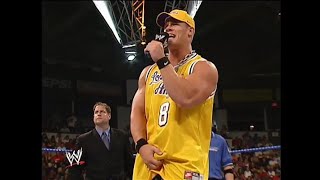 John Cena delivers a rap aimed at The Undertaker! 08/07/2003