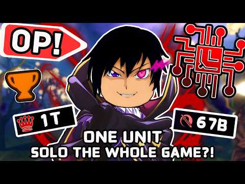 Can LELOUCH Solo The Whole Game?! | Anime Last Stand GLITCHED GLORIOUS