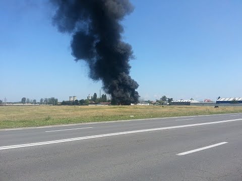 Incendiu devastator la Savinesti