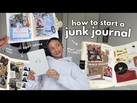 how to start junk journaling in 2026 📕🌟 what to collect, supplies + tips for beginners!