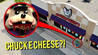 DRONE CATCHES CHUCK E CHEESE AT ABANDONED CHUCK E CHEESE!! (HE CAME AFTER US) video