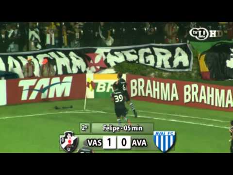 Vasco 2 X 0 Avaí - Gol de Felipe - 19.11.11