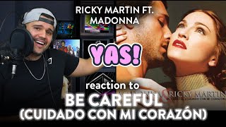 Ricky Martin ft. Madonna Reaction Be Careful (Cuidado Con Mi Corazón) | Dereck Reacts