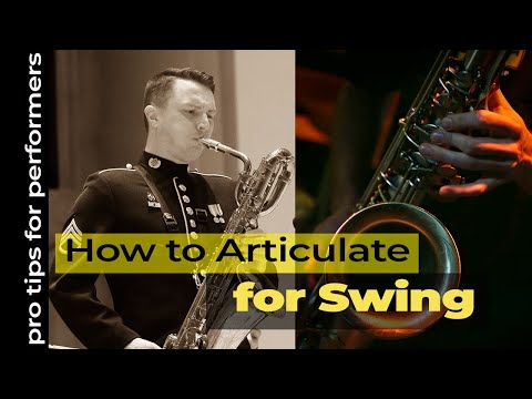 The CORRECT Way To Do Swing Articulation  | Jazz Articulation Exercises
