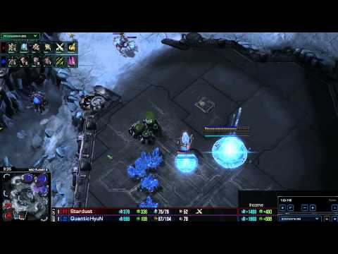HD Starcraft 2 Hyun v Stardust ZvP Heart of the Swarm g3