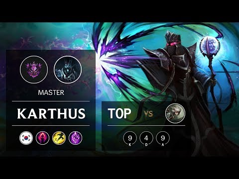 Karthus Top vs Camille - KR Master Patch 9.11