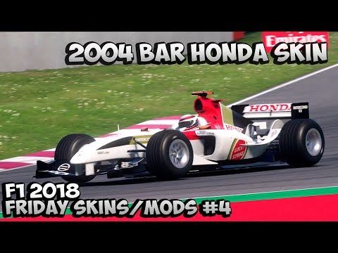 2004 BAR-Honda Skin - F1 2018 Friday Skins/Mods #4