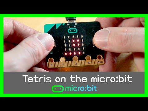 Tetris inspired game on the micro:bit
