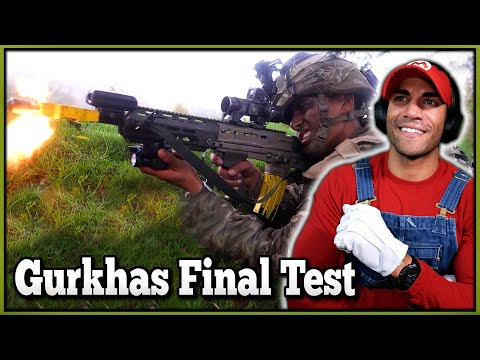 The Gurkhas Final Test - Marine Reacts