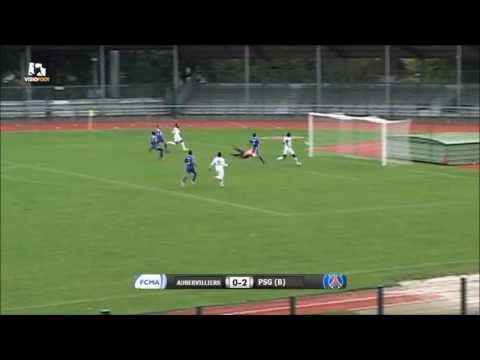 Doublé de Romain Habran : Aubervilliers 1-5 PSG (CFA)