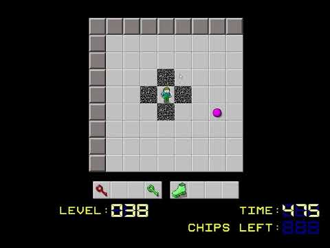 Chips Challenge - Level 38 - Sampler - Playthrough