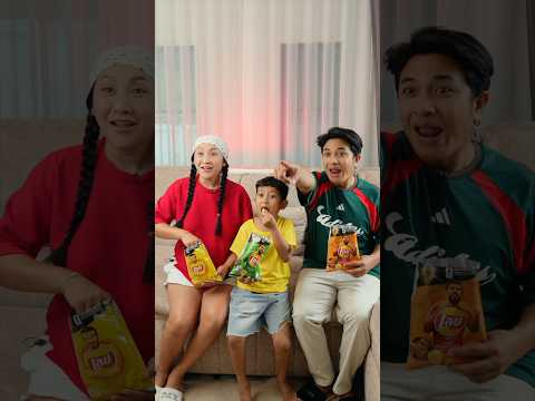 พ่อเป็นคนซื่อซื่อ ภาค19 ตอน เลย์ติดรถ #จอยกันให้สุดเลย์ #LaysFriendChipsChallenge#เหน่อไปไหน